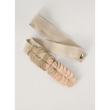 CAFE NOIR - Ceinture beige en autre matiere pour femme - Taille TU - Modz