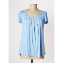 MULTIPLES - T-shirt bleu en viscose pour femme - Taille 40 - Modz