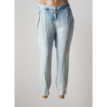 SPORTALM - Pantalon droit bleu en lyocell pour femme - Taille 38 - Modz