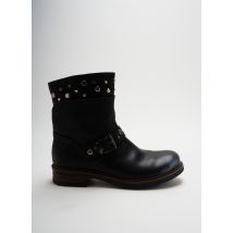 ROMAGNOLI - Bottines/Boots noir en cuir pour femme - Taille 37 - Modz