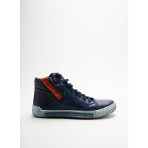 ROMAGNOLI - Baskets bleu en cuir pour homme - Taille 40 - Modz