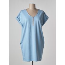 LPB - Robe courte bleu en viscose pour femme - Taille 34 - Modz