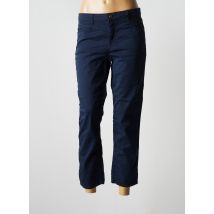 EMMA & ROCK - Pantalon slim bleu en coton pour femme - Taille 38 - Modz