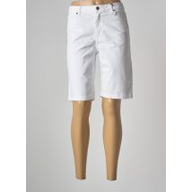 EMMA & ROCK - Bermuda blanc en coton pour femme - Taille 44 - Modz