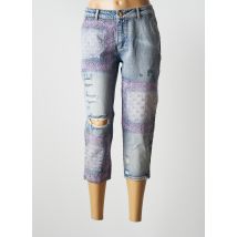 FRACOMINA - Jeans boyfriend bleu en coton pour femme - Taille W28 - Modz