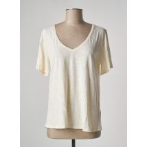 LOLA ESPELETA - T-shirt beige en viscose pour femme - Taille 38 - Modz