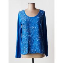 SANDWICH - Top bleu en viscose pour femme - Taille 44 - Modz