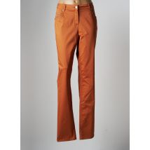 GREGORY PAT - Pantalon slim orange en coton pour femme - Taille 44 - Modz