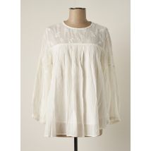 SUMMUM - Blouse blanc en coton pour femme - Taille 38 - Modz