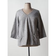 FRANCK ANNA - Pull gris en polyester pour femme - Taille 46 - Modz