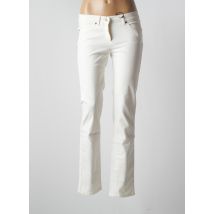 TONI - Jeans coupe slim blanc en coton pour femme - Taille 38 - Modz