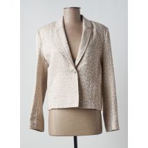 FRED SABATIER - Blazer beige en coton pour femme - Taille 42 - Modz