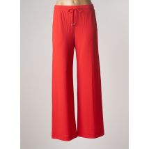 MAXMARA - Pantalon large rouge en polyester pour femme - Taille 34 - Modz