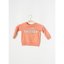 NAME IT - Sweat-shirt orange en coton pour fille - Taille 2 A - Modz