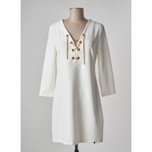 RINASCIMENTO - Robe mi-longue blanc en polyester pour femme - Taille 36 - Modz
