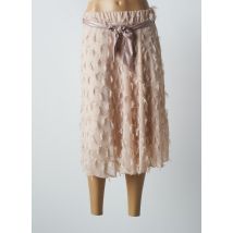 RINASCIMENTO - Jupe mi-longue beige en polyester pour femme - Taille 36 - Modz