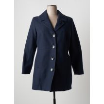 ZELI - Manteau long bleu en polyester pour femme - Taille 46 - Modz
