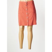 LA FIANCÉE - Jupe courte orange en coton pour femme - Taille 42 - Modz