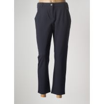 ELLE EST OU LA MER - Pantalon 7/8 bleu en viscose pour femme - Taille 46 - Modz