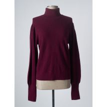 BA&SH - Pull col roulé rouge en laine pour femme - Taille 40 - Modz