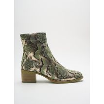 MURATTI - Bottines/Boots vert en cuir pour femme - Taille 37 - Modz