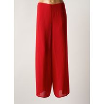 ANITA - Pantalon large rouge en polyester pour femme - Taille 38 - Modz