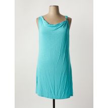 VANIA - Chemise de nuit bleu en viscose pour femme - Taille 44 - Modz