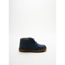 FALCOTTO - Bottines/Boots bleu en cuir pour garçon - Taille 24 - Modz