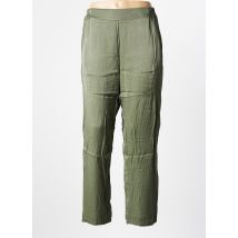 PAKO LITTO - Pantalon droit vert en viscose pour femme - Taille 42 - Modz