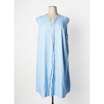 ONLY CARMAKOMA ROBES FEMME DE COULEUR BLEU - Grande Taille