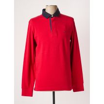 EDEN PARK - Polo rouge en coton pour homme - Taille S - Modz