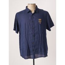 AERONAUTICA CHEMISES HOMME DE COULEUR BLEU - Grande Taille