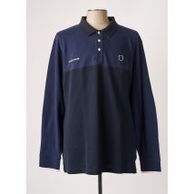 EDEN PARK - Polo bleu en coton pour homme - Taille 3XL - Modz