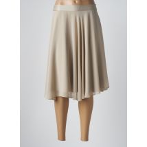 ESPRIT - Jupe mi-longue beige en polyester pour femme - Taille 38 - Modz