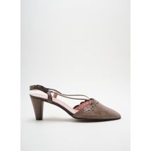 ARTIKA SOFT - Sandales/Nu pieds beige en cuir pour femme - Taille 40 - Modz
