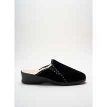 FARGEOT - Chaussons/Pantoufles noir en textile pour femme - Taille 40 - Modz