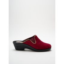 LA MAISON DE L'ESPADRILLE - Chaussons/Pantoufles rouge en textile pour femme - Taille 40 - Modz