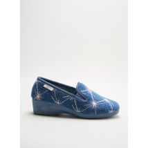 LA MAISON DE L'ESPADRILLE - Chaussons/Pantoufles bleu en textile pour femme - Taille 36 - Modz