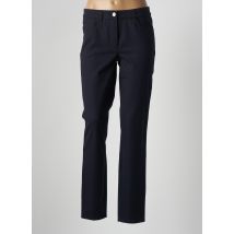 BASLER - Pantalon slim bleu en coton pour femme - Taille 38 - Modz
