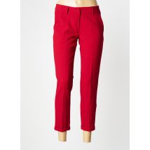 PAKO LITTO - Pantalon 7/8 rouge en polyester pour femme - Taille 40 - Modz