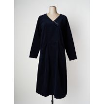 KOKOMARINA - Robe mi-longue bleu en coton pour femme - Taille 44 - Modz