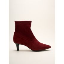 PETER KAISER - Bottines/Boots rouge en cuir pour femme - Taille 41 - Modz