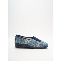 LA VAGUE - Chaussons/Pantoufles bleu en textile pour femme - Taille 37 - Modz