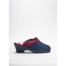 LA VAGUE - Chaussons/Pantoufles bleu en textile pour femme - Taille 36 - Modz