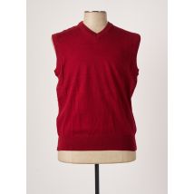 VERTIGO - Pull rouge en coton pour homme - Taille L - Modz