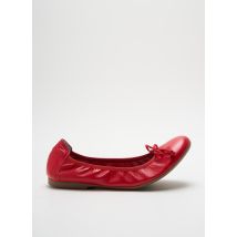 ACEBOS - Ballerines rouge en cuir pour fille - Taille 33 - Modz