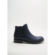 BELLAMY - Bottines/Boots bleu en cuir pour fille - Taille 33 - Modz
