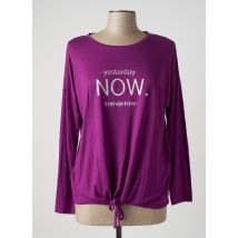 SPORT BY STOOKER - T-shirt violet en polyester pour femme - Taille 42 - Modz
