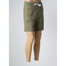 CELIO - Bermuda vert en coton pour homme - Taille 38 - Modz