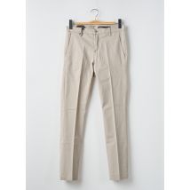 DOPPELGÄNGER - Pantalon chino beige en coton pour homme - Taille 40 - Modz